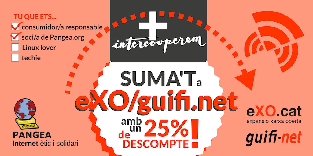 eXO/guifi.net + Pangea.org intercooperem!